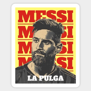 LA PULGA. THE GOAT. Sticker